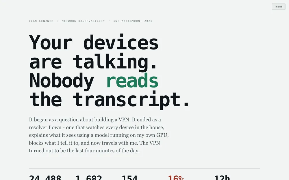 dnswatch - שרת DNS שמסביר את עצמו